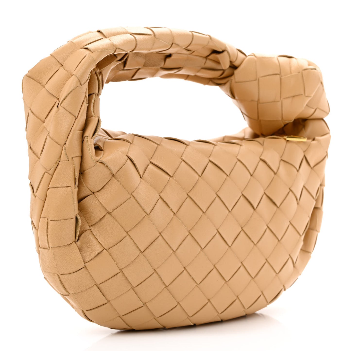 Nappa Intrecciato Mini Jodie Almond