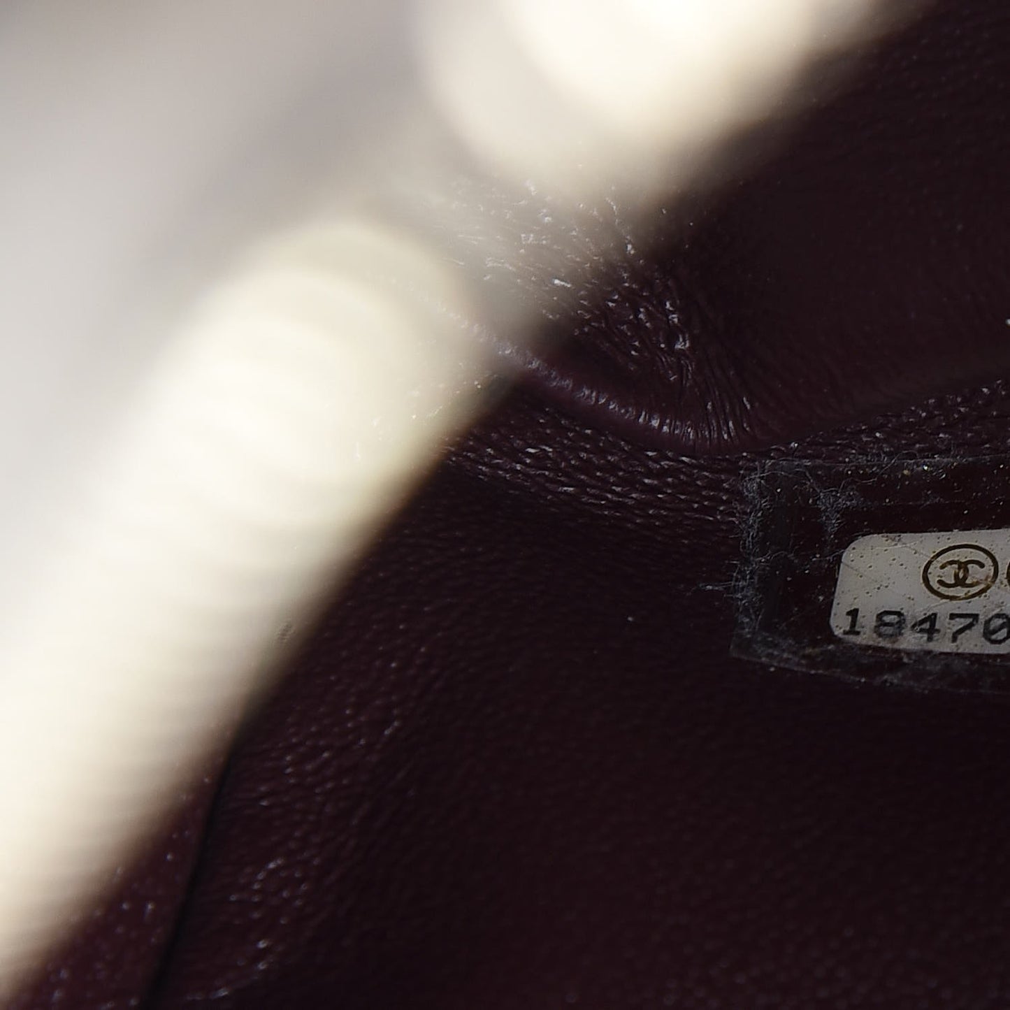 Lambskin Diamond CC Small Camera Case Khaki Clair