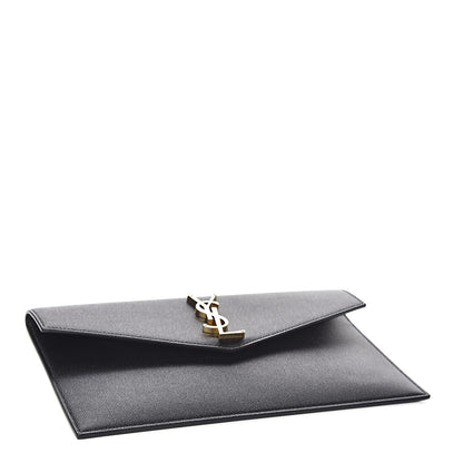 Saint Laurent Grain De Poudre Uptown Pouch Black 4 of 7