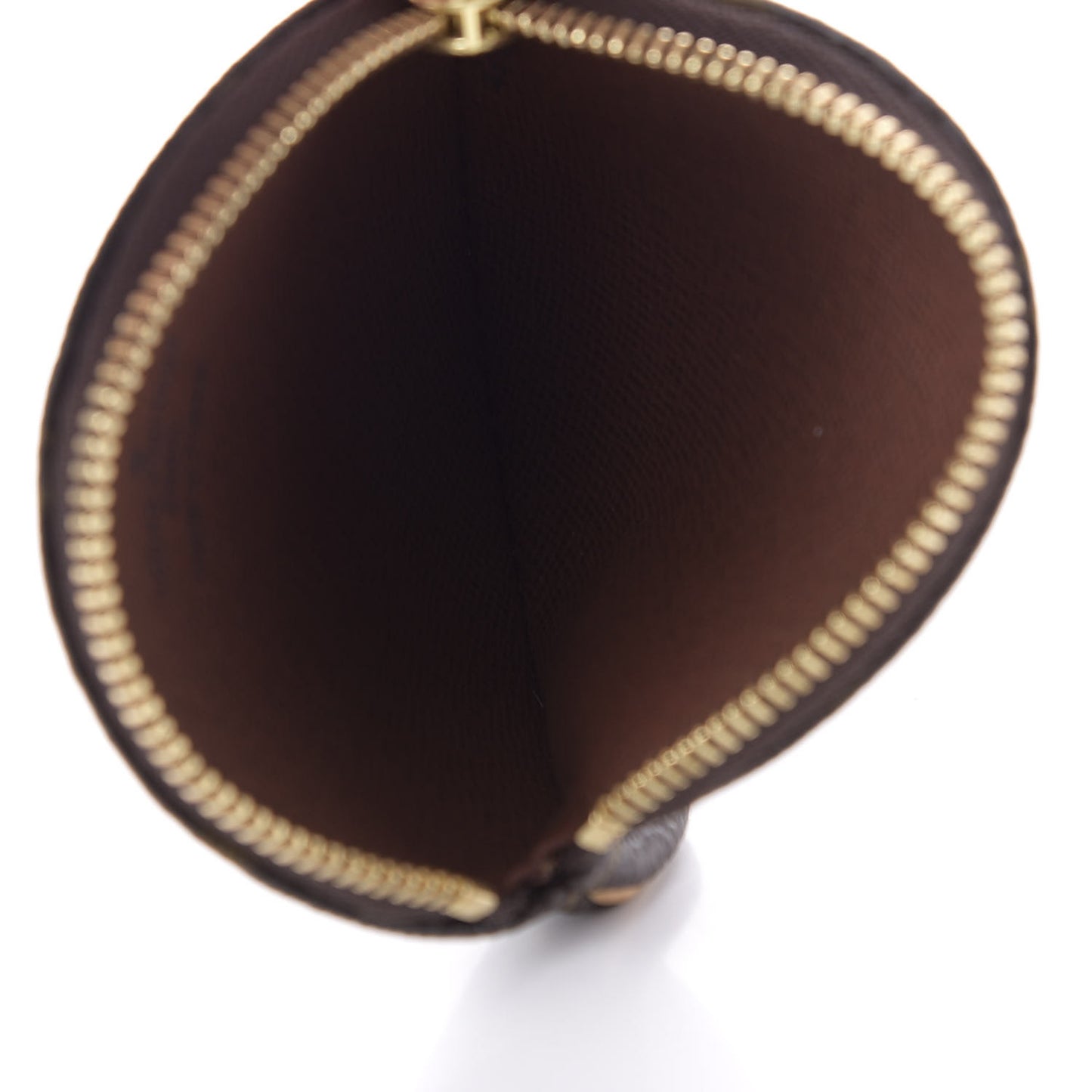 Monogram Round Coin Purse