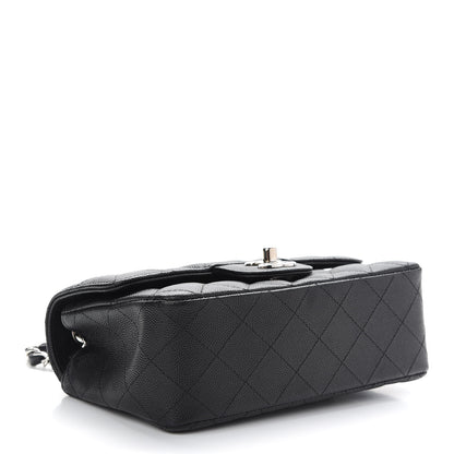 Chanel Caviar Quilted Mini Rectangular Flap Black 4 of 9