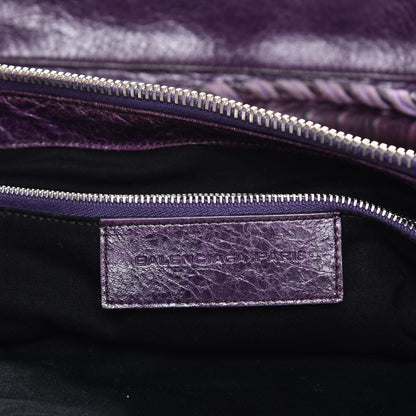 Balenciaga Chevre Giant 21 Gold Hardware Work Violet 6 of 10