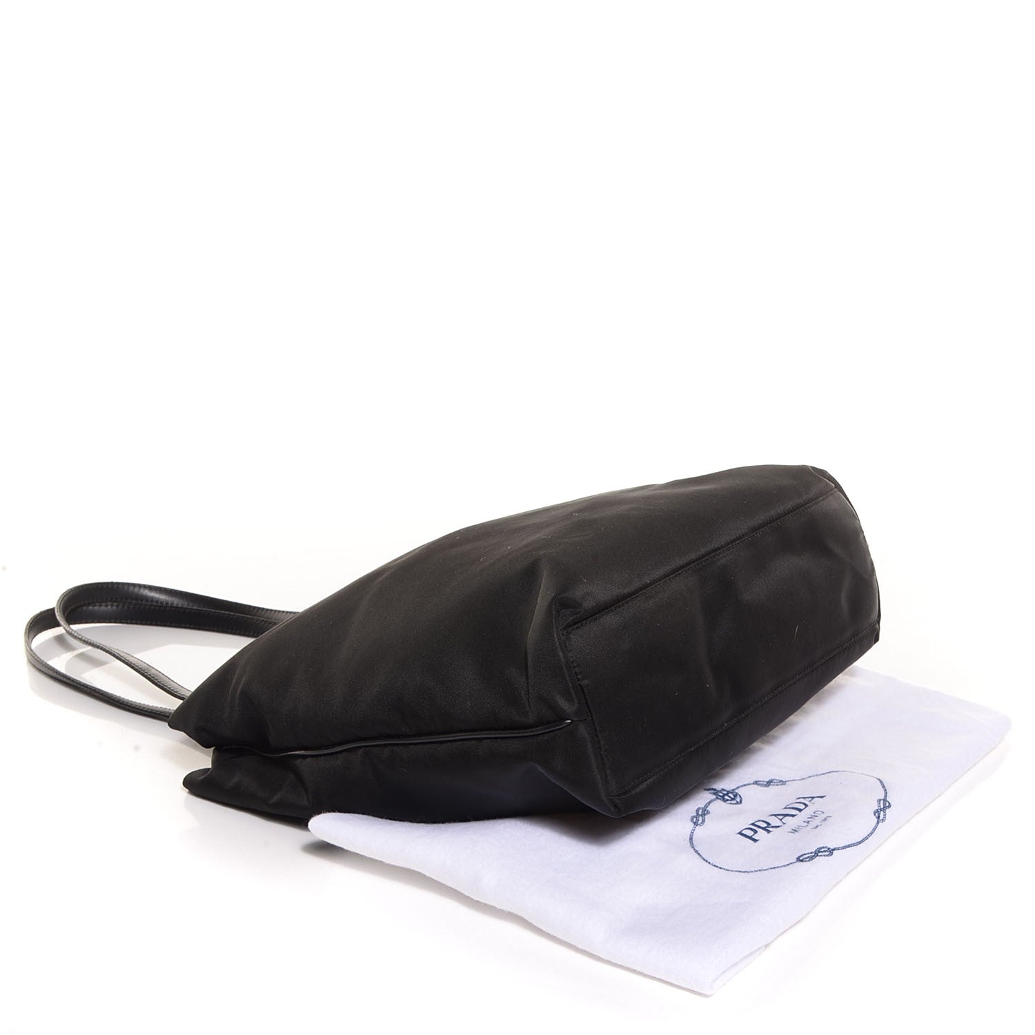 Prada Tessuto Nylon Tote Nero Black 4 of 11