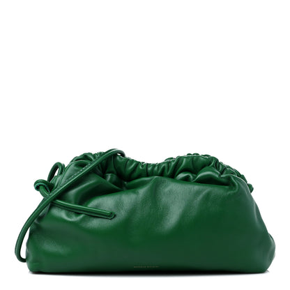 Mansur Gavriel Lambskin Mini Cloud Clutch Green 1 of 8