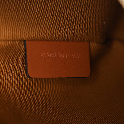 Celine Triomphe Canvas Calfskin Ava Shoulder Bag Tan 6 of 10