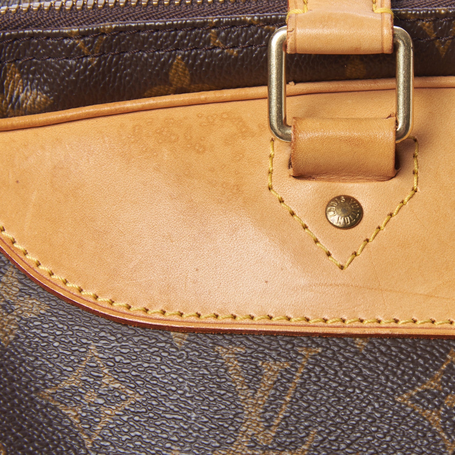 Louis Vuitton Monogram Alize 2 Compartment Luggage 10 of 12