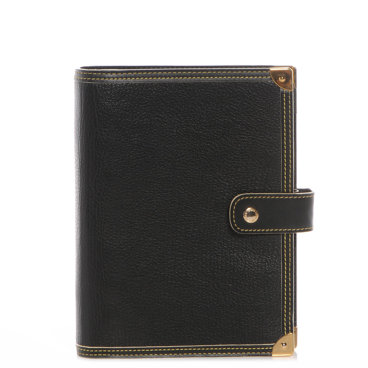 Louis Vuitton Suhali Medium Ring Agenda Black 1 of 7
