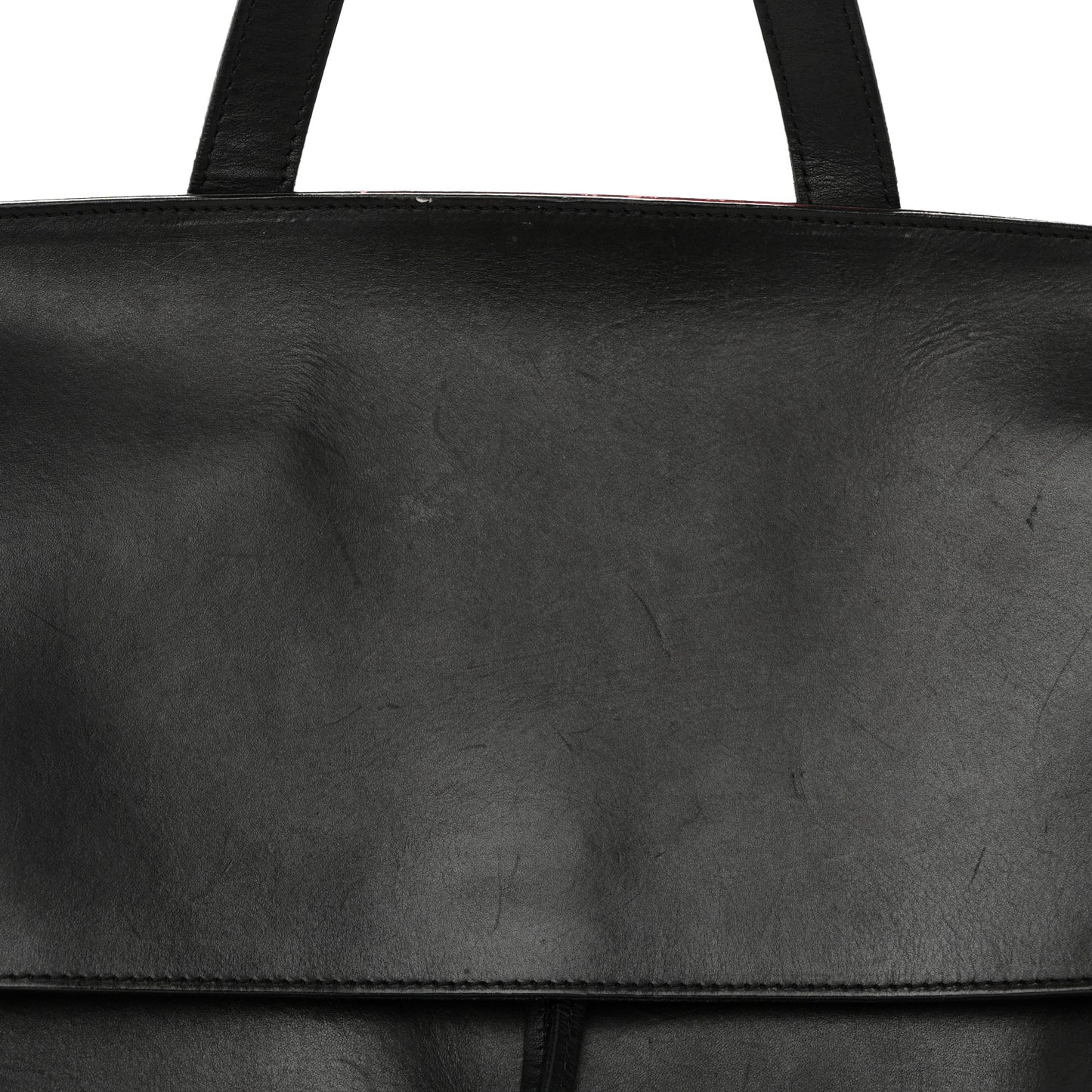 Calfskin Lady Bag Black Flamma