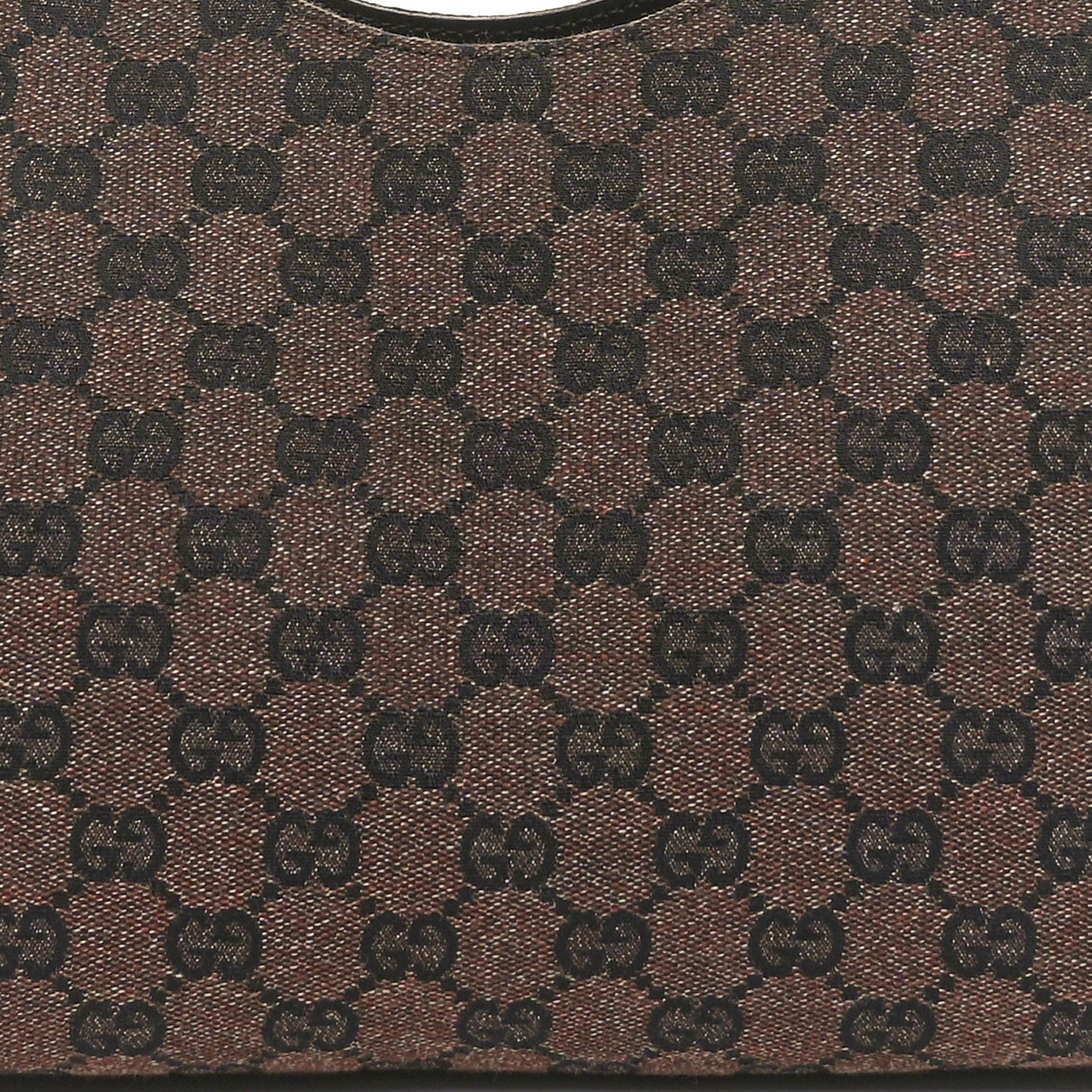 Gucci Monogram Hobo Dark Brown 8 of 10
