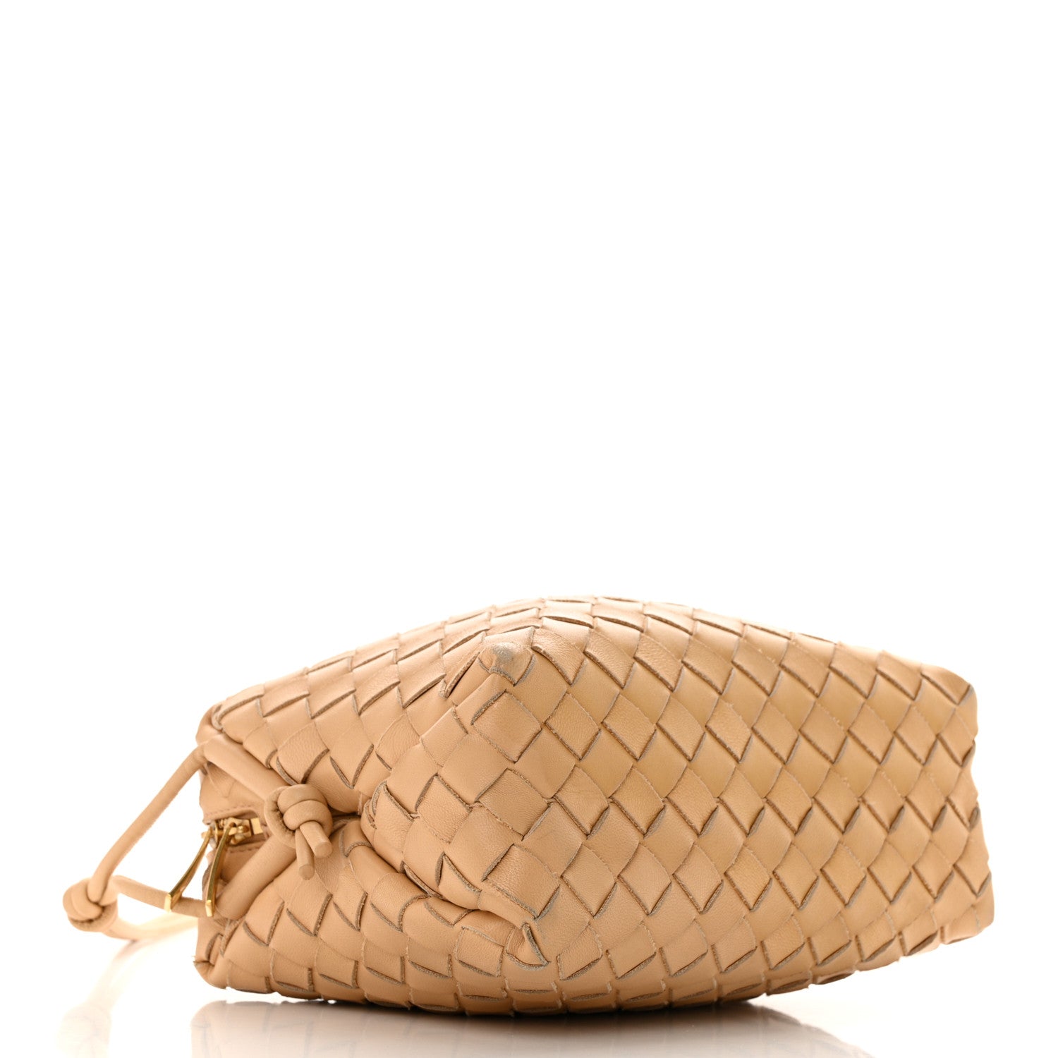 Bottega Veneta Nappa Intrecciato Small Loop Camera Bag Almond 4 of 13