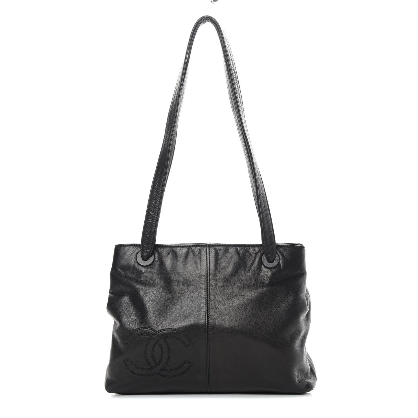 Lambskin CC Tote Black