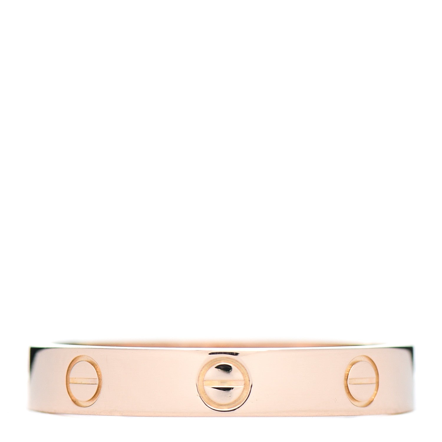 Cartier 18K Pink Gold 3.5mm LOVE Wedding Band Ring 62 10 3 of 4