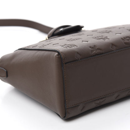 MCM Calfskin Ottomar Essential Crossbody Bag Brown 6 of 9