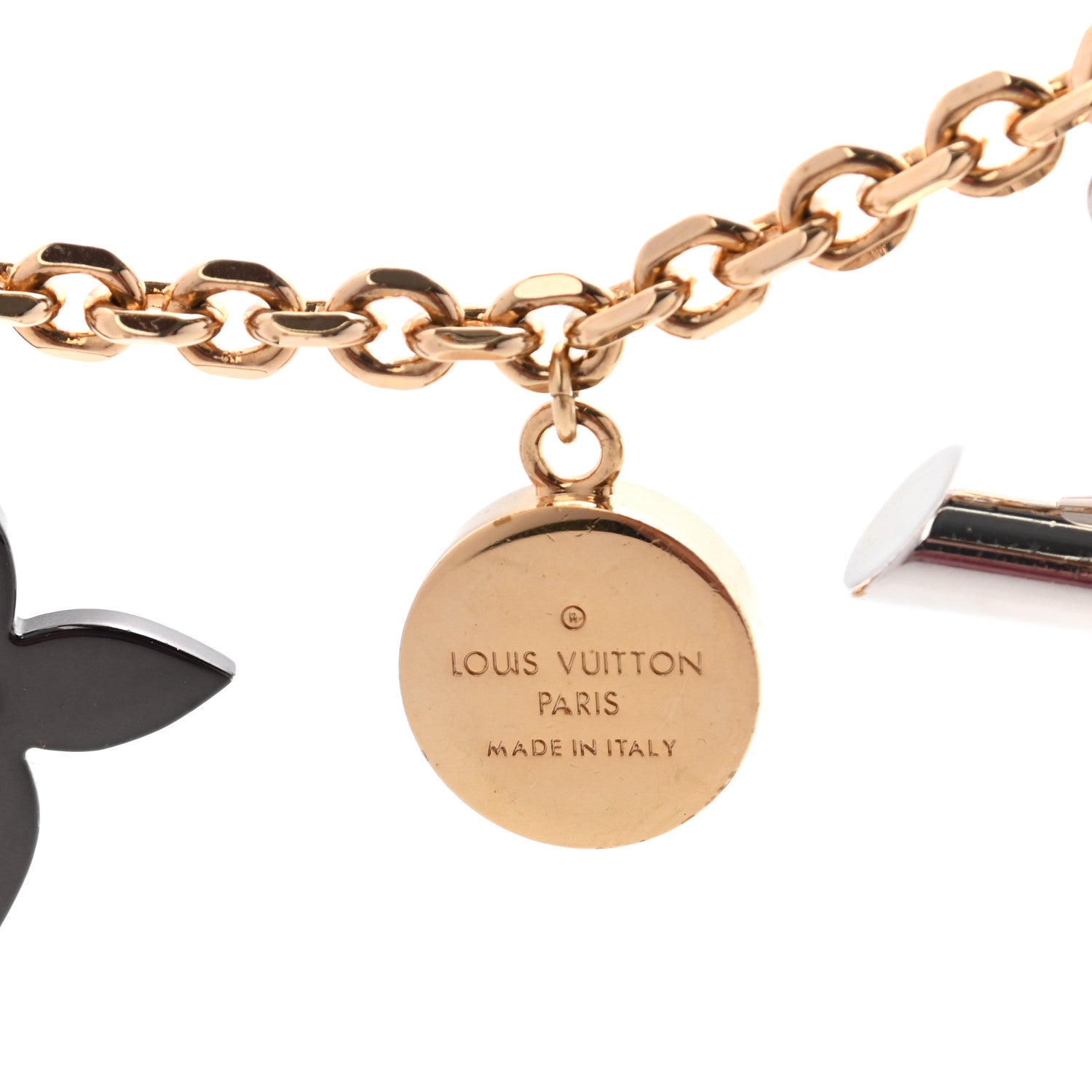 Louis Vuitton Metal Kaleido V Bag Chain Charm 3 of 8