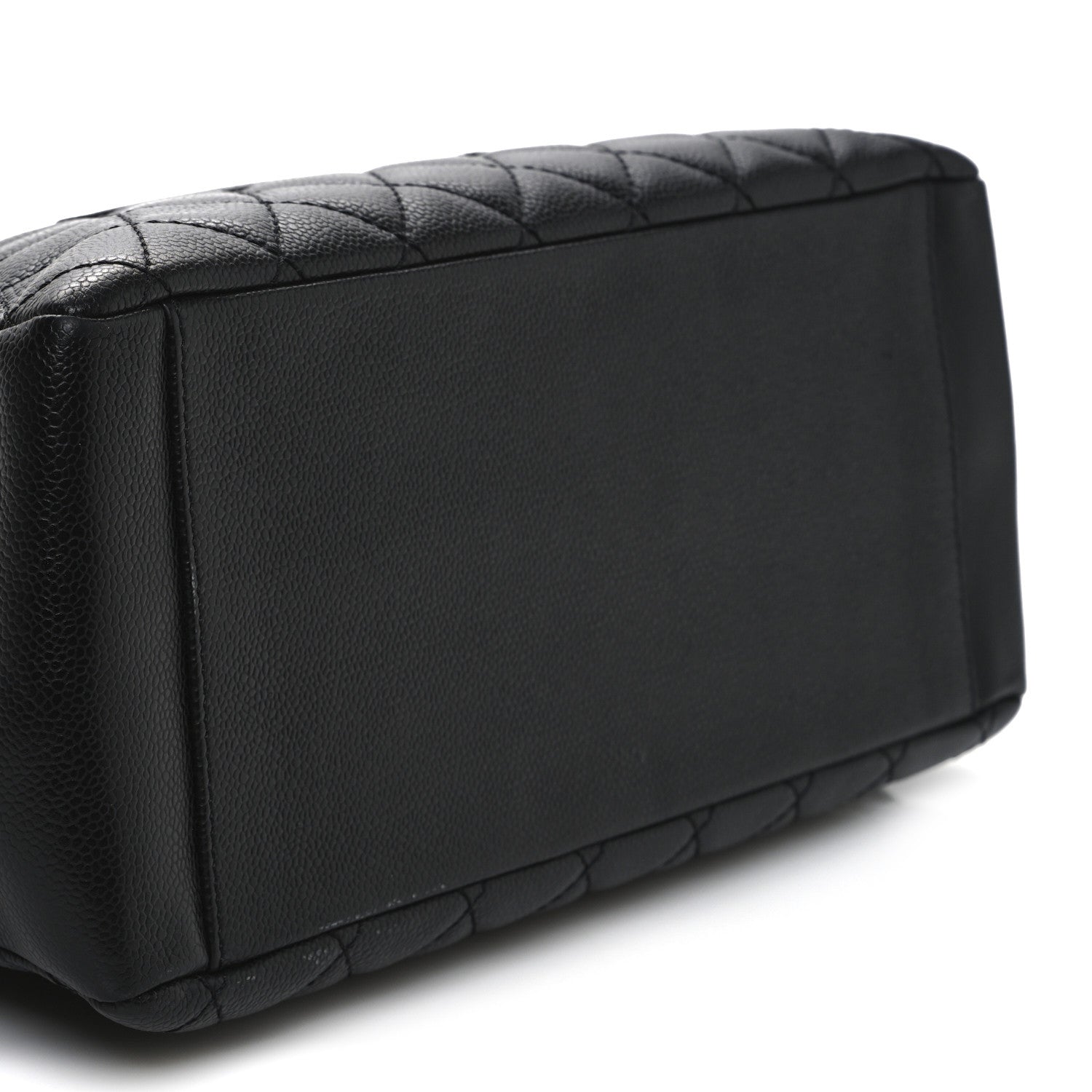 Chanel Caviar Quilted Grand Shopping Tote GST Black 10 of 12