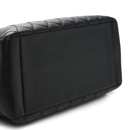 Chanel Caviar Quilted Grand Shopping Tote GST Black 10 of 12