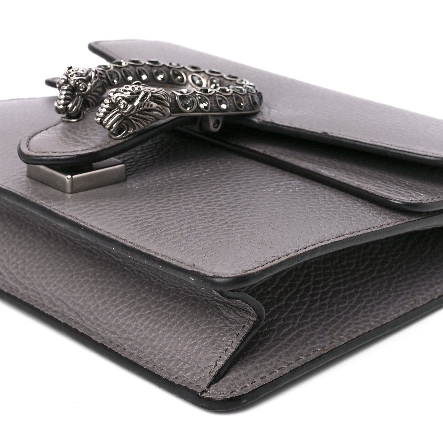 Gucci Calfskin Mini Dionysus Shoulder Bag Dusty Grey 13 of 14