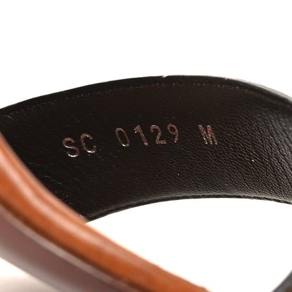 Louis Vuitton Calfskin Monogram Horizon Sandals 41 Cognac Brown 6 of 9