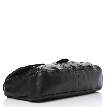 Chanel Lambskin Quilted Soft Squares Origami Flap Black 4 of 14