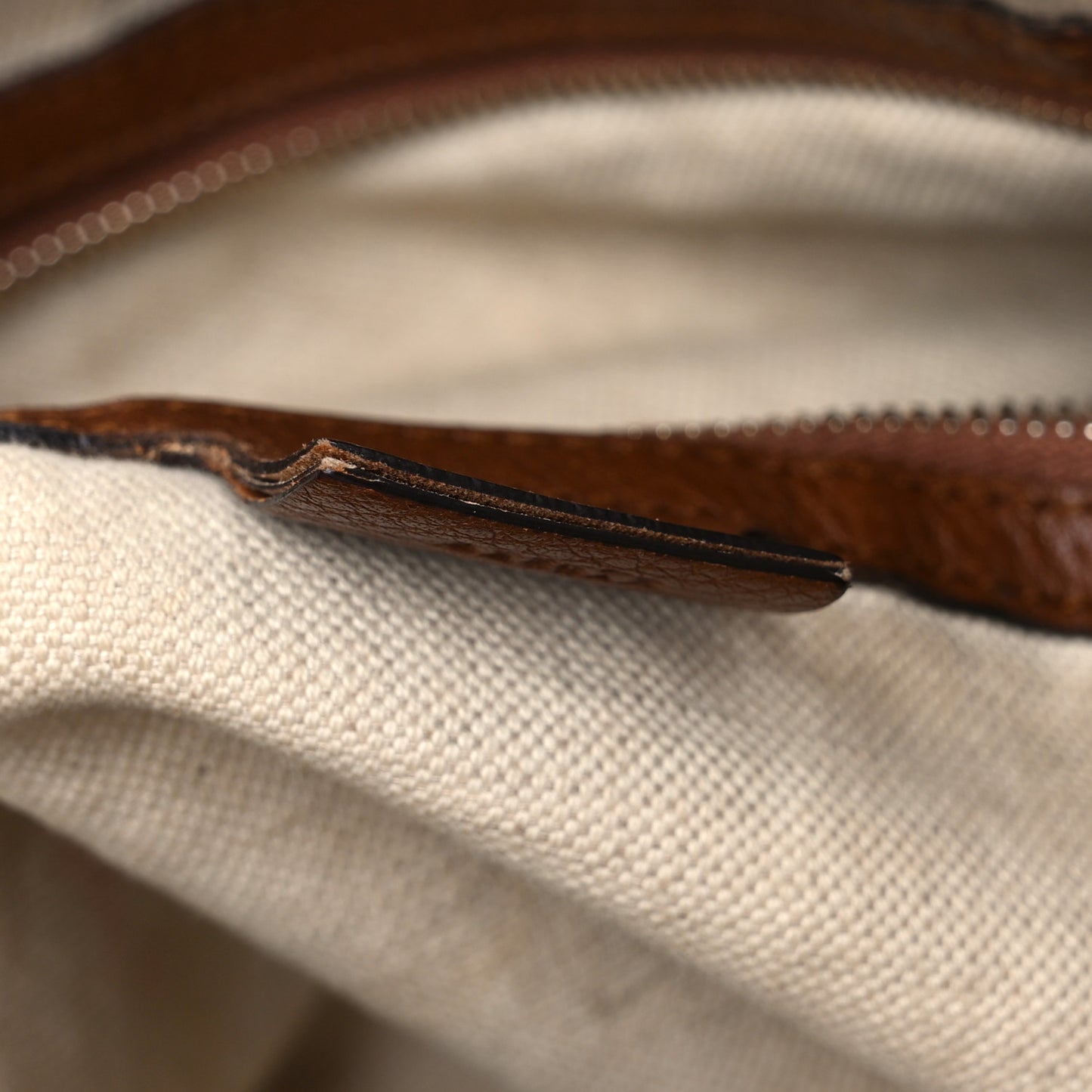 Pebbled Calfskin Medium Bree Shoulder Bag Nut Brown