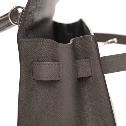 Hermes Epsom Kelly Sellier 32 Etain 16 of 41