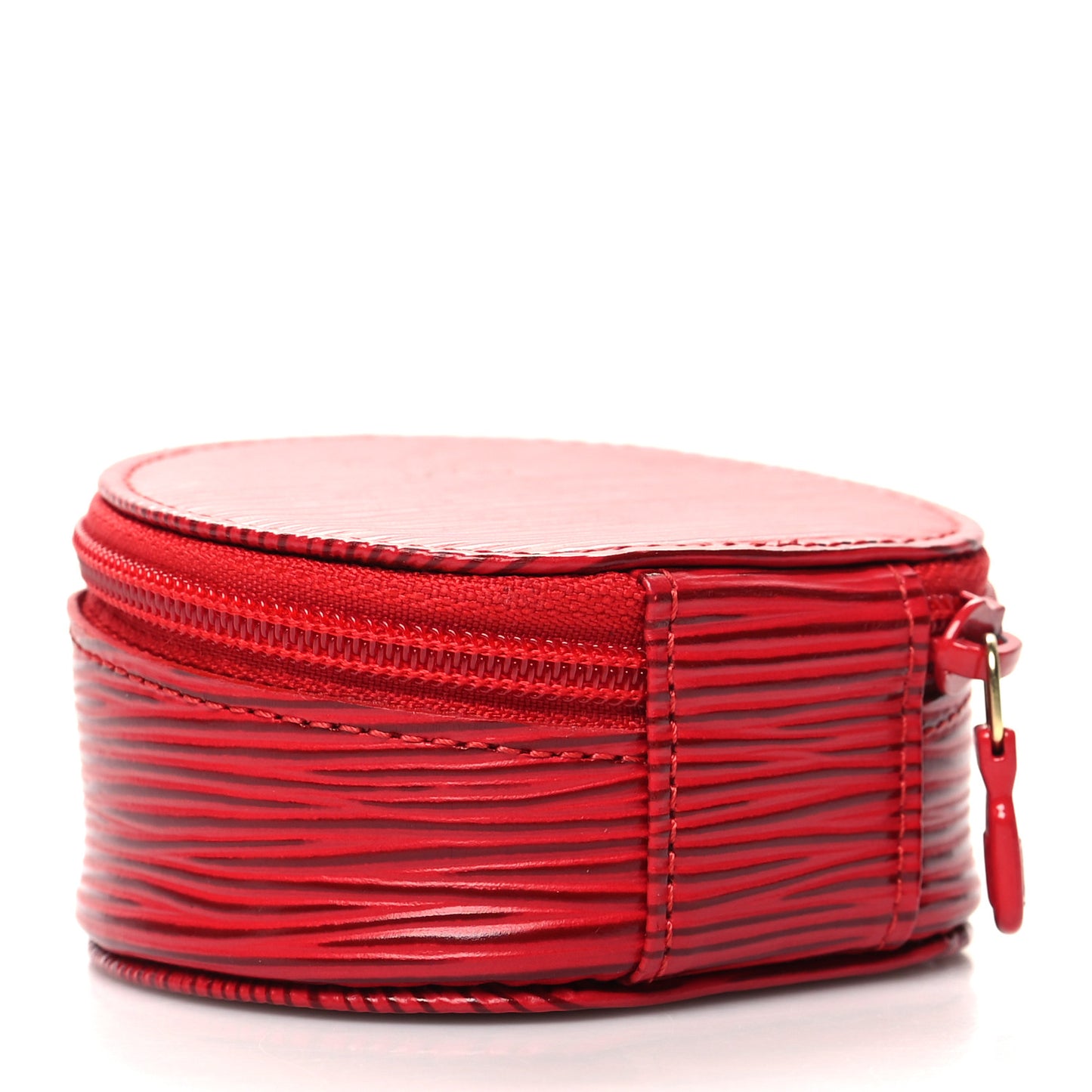 Epi Ecrin Bijoux 8cm Jewelry Box Case Castillan Red