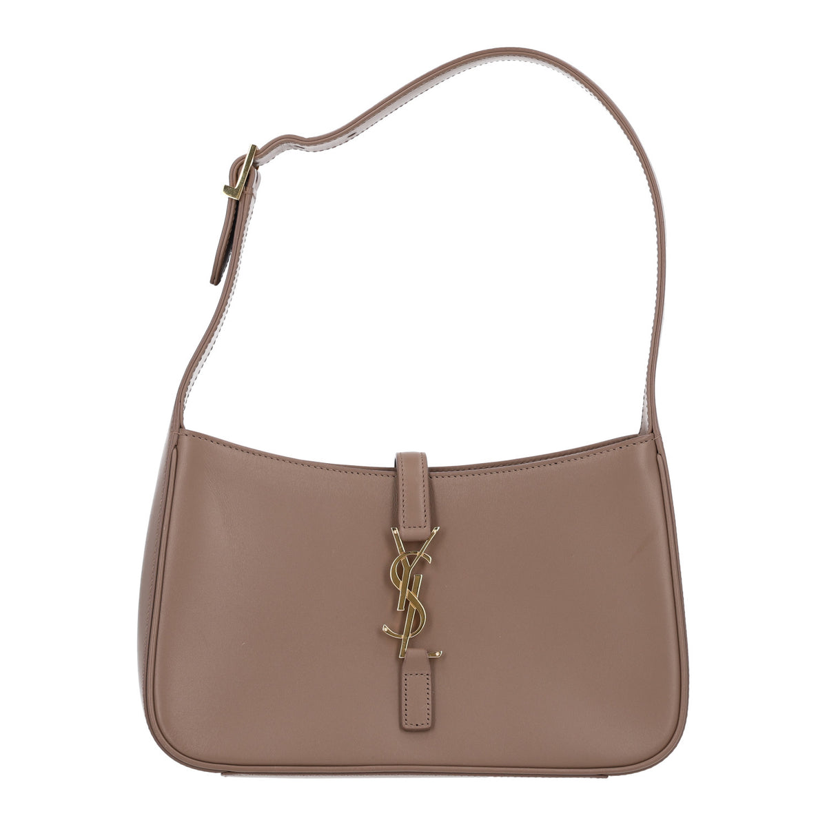 Smooth Calfskin Le 5 A 7 Hobo Taupe