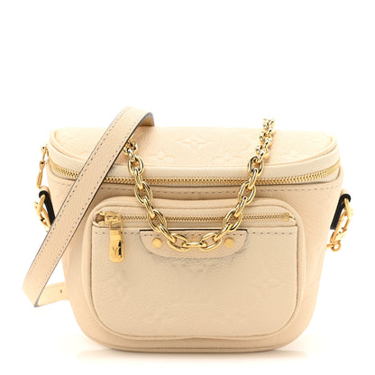 Louis Vuitton Empreinte Mini Bumbag Cream 1 of 9
