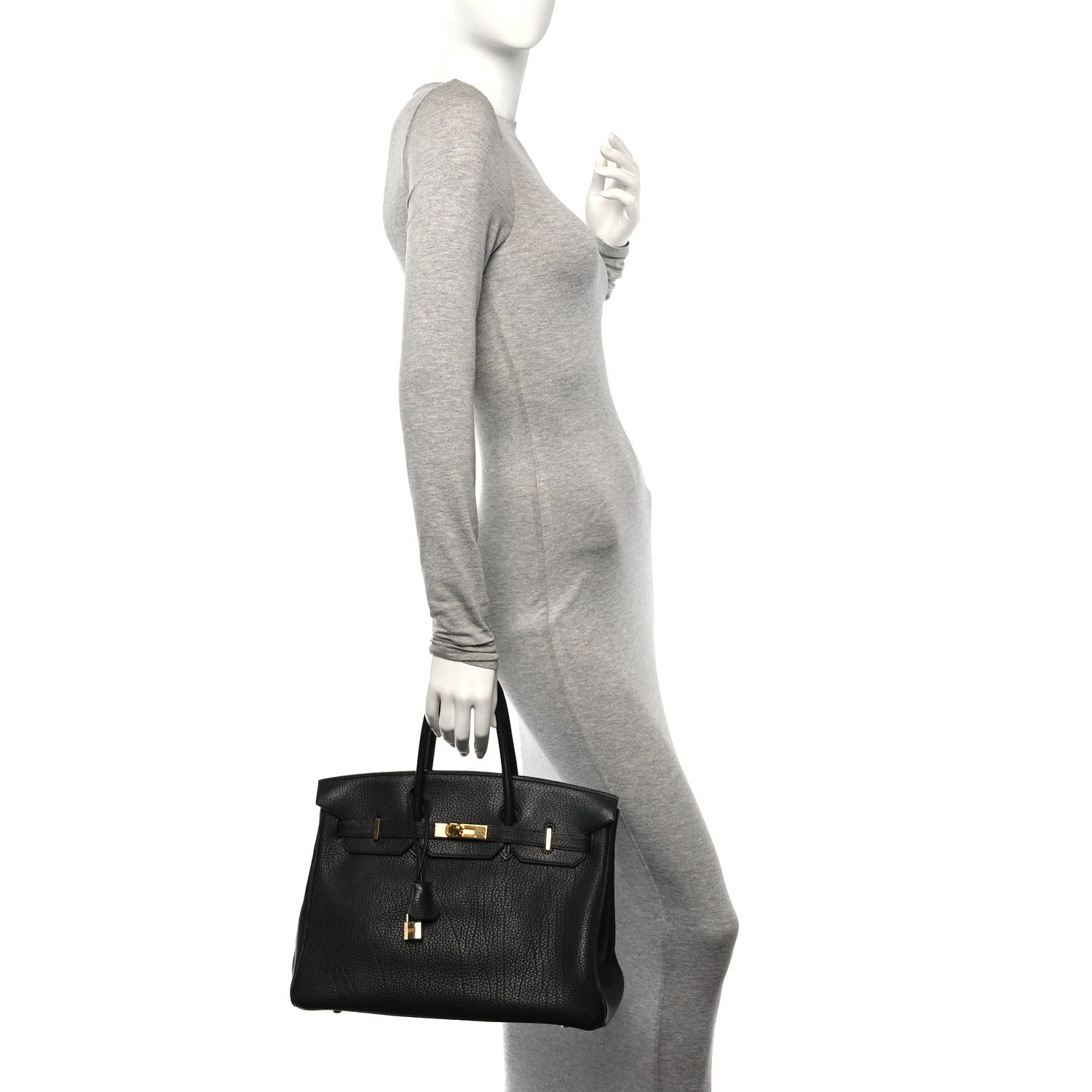 Hermes Fjord Birkin 35 Black 2 of 10