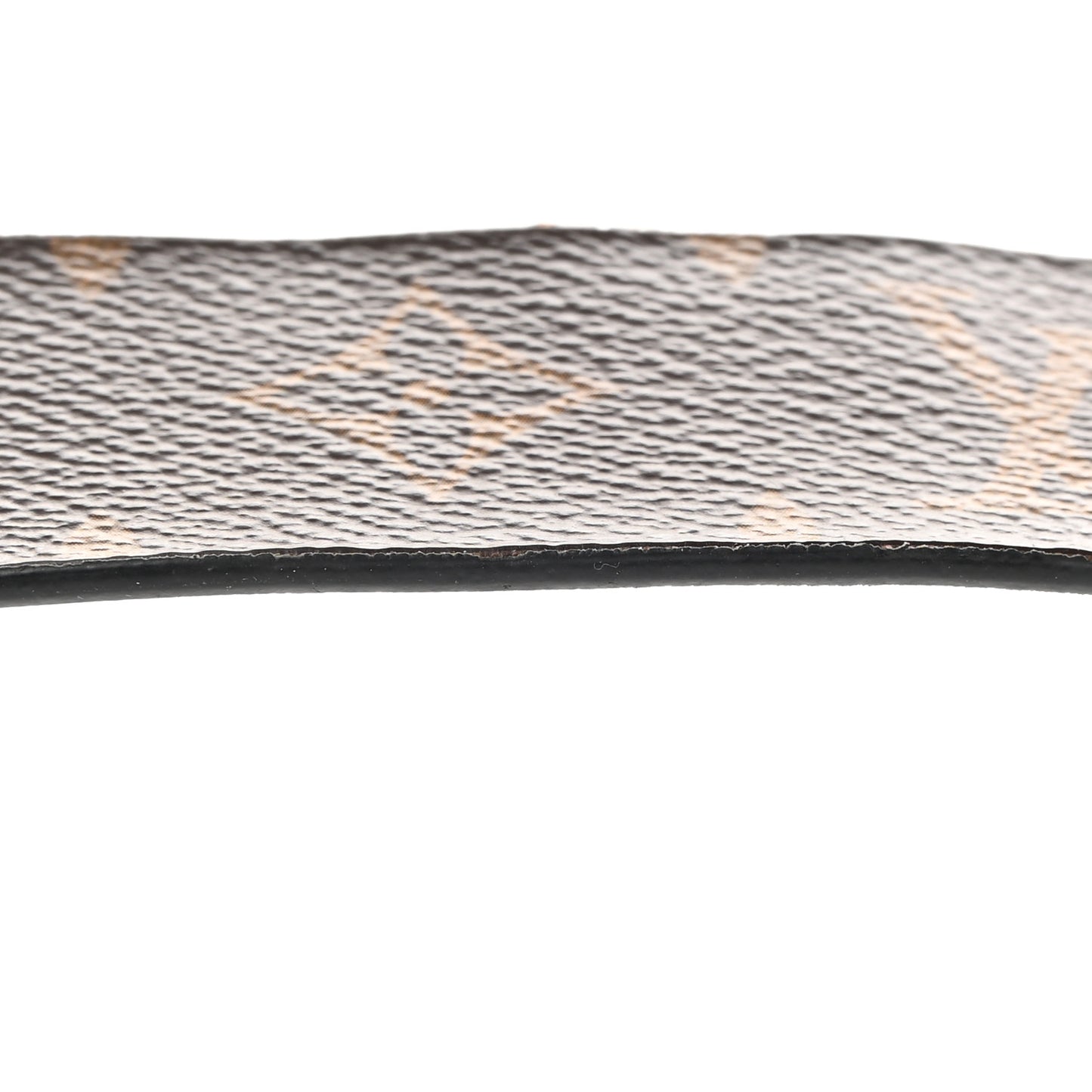 Monogram Calfskin 20mm LV Circle Reversible Belt 80 32 Black