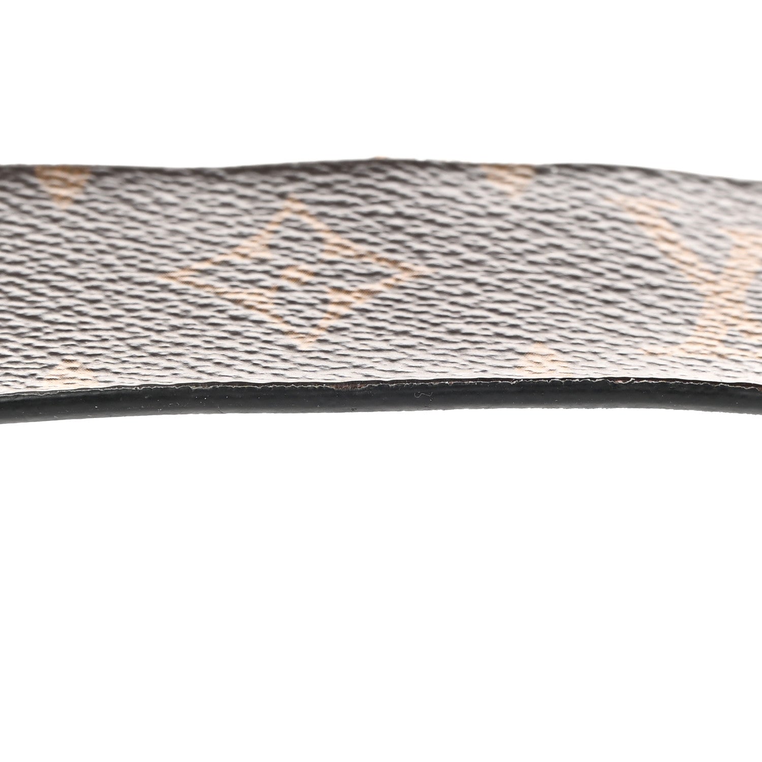 Louis Vuitton Monogram Calfskin 20mm LV Circle Reversible Belt 80 32 Black 7 of 9