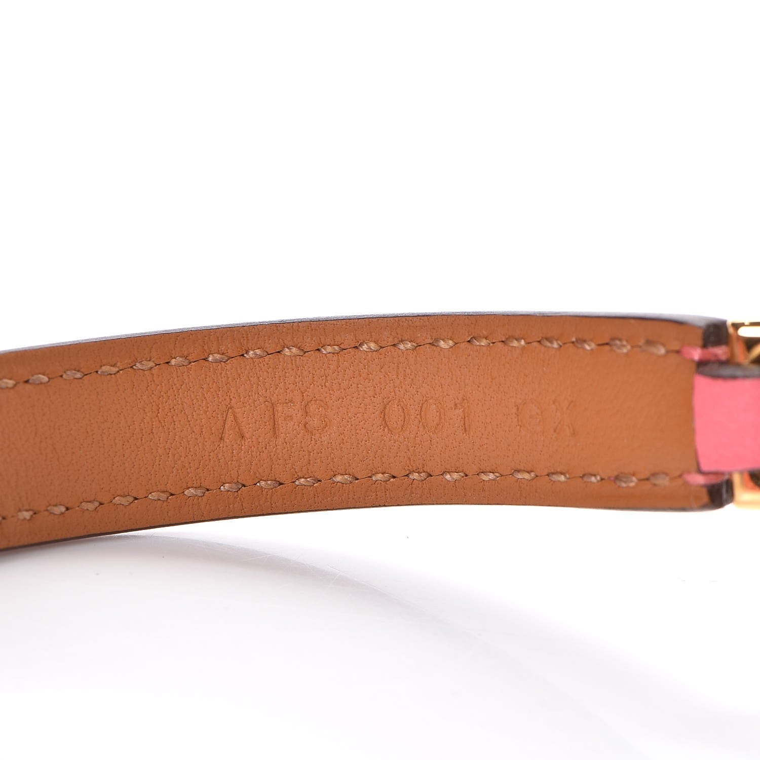 Hermes Swift Rivale Double Tour Bracelet M Rose Azalee 6 of 7