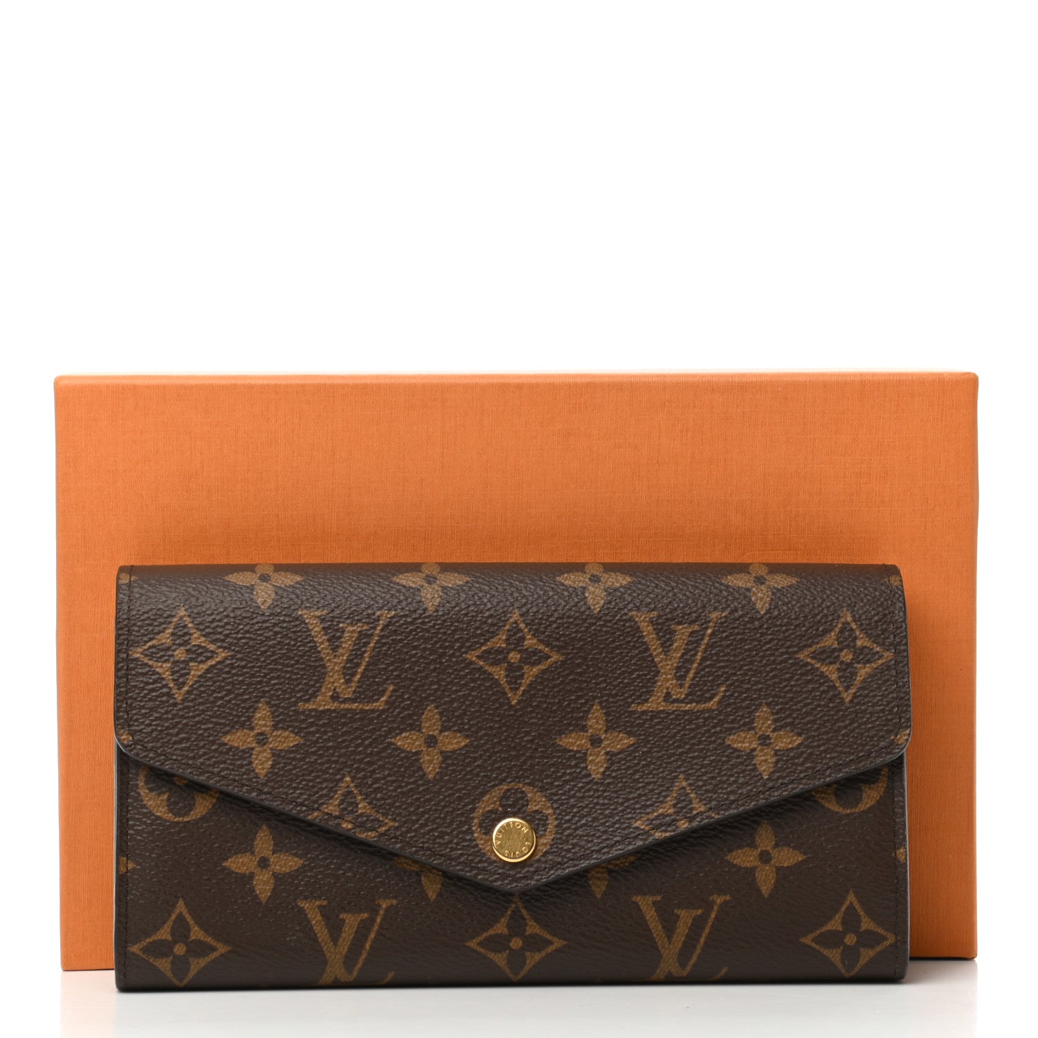 Louis Vuitton Monogram Sarah Wallet NM Fuchsia 9 of 9