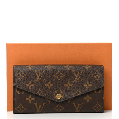 Louis Vuitton Monogram Sarah Wallet NM Fuchsia 9 of 9