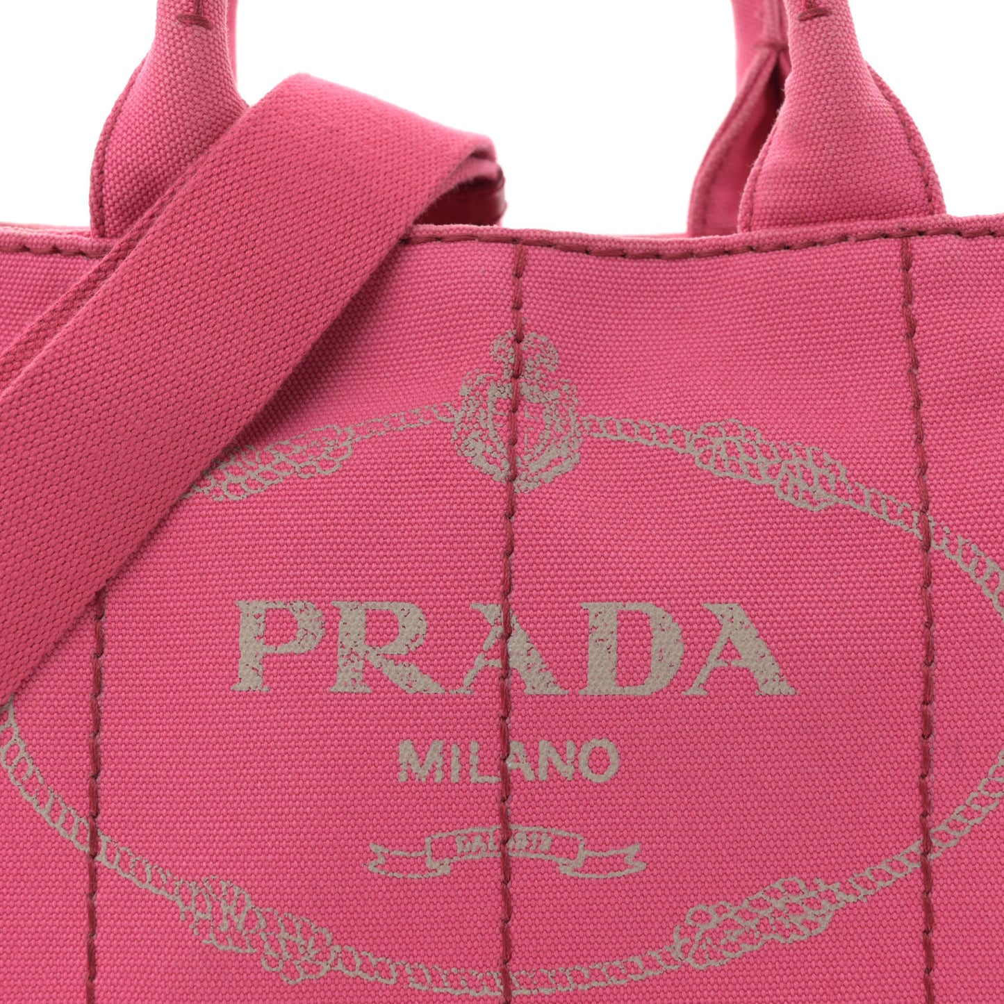 Canapa Small Logo Tote Peonia