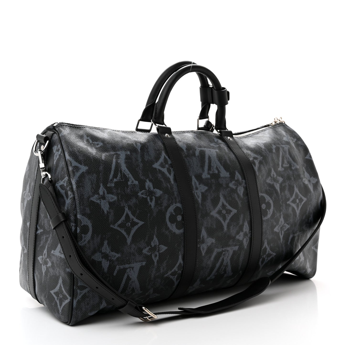 Monogram Pastel Keepall Bandouliere 50 Black