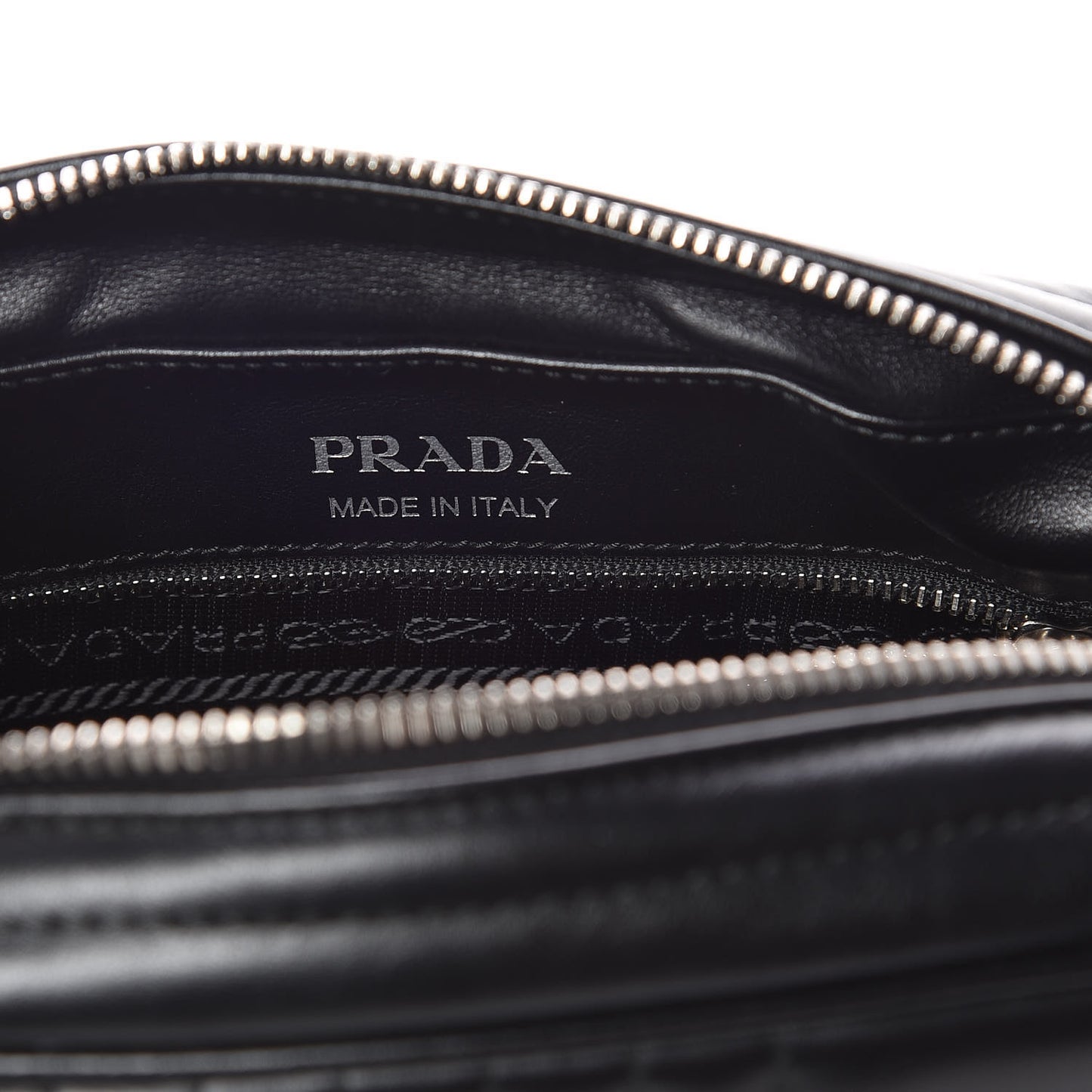 Soft Calfskin Diagramme Crossbody Bag Black