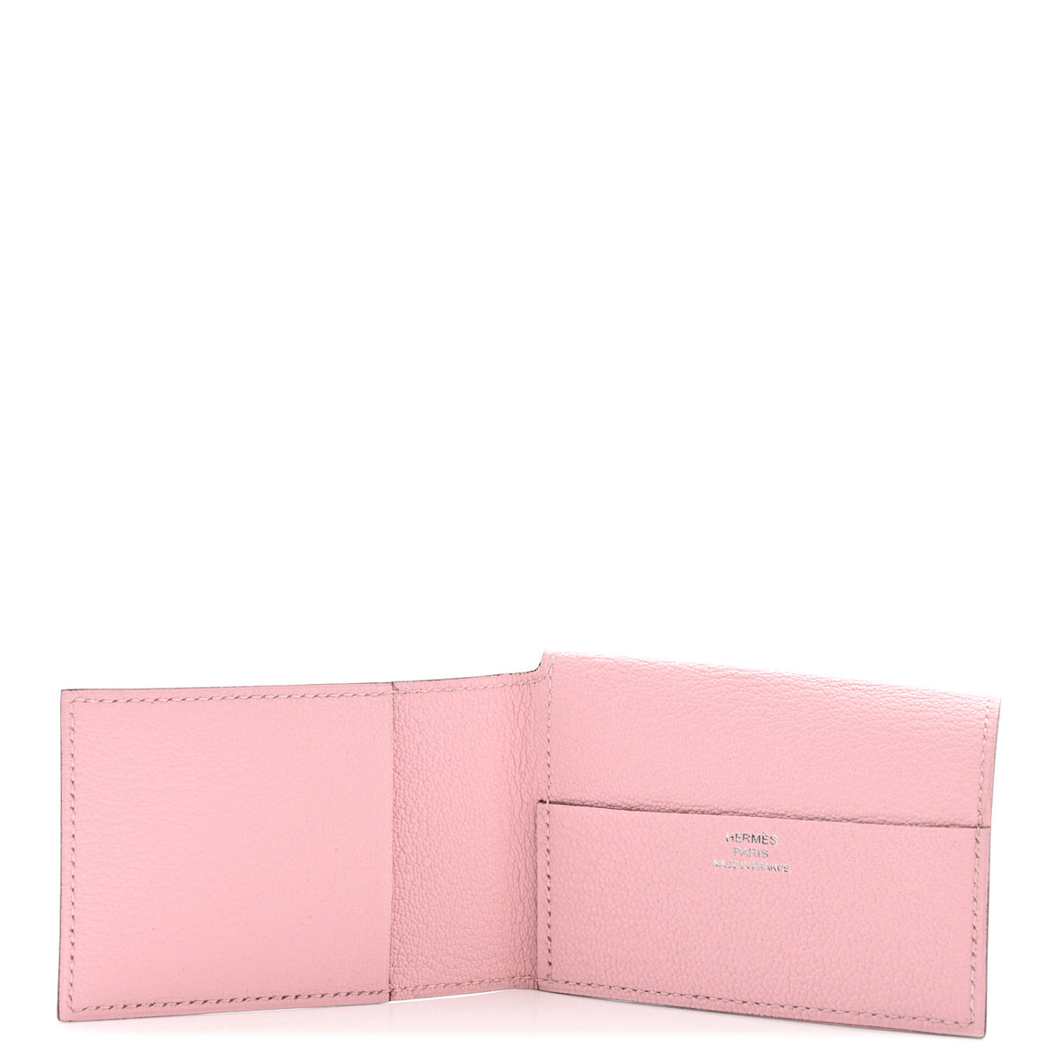 Hermes Chevre Mysore Guernesey Card Case Rose Sakura 5 of 8