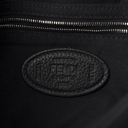 Fendi Cuoio Romano Selleria Belt Baguette Bag Black 9 of 12