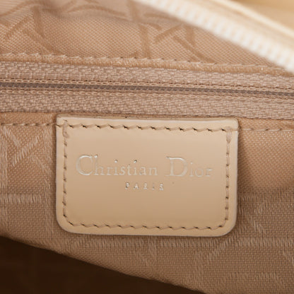 Christian Dior Patent Medium Lady Dior Beige 6 of 7