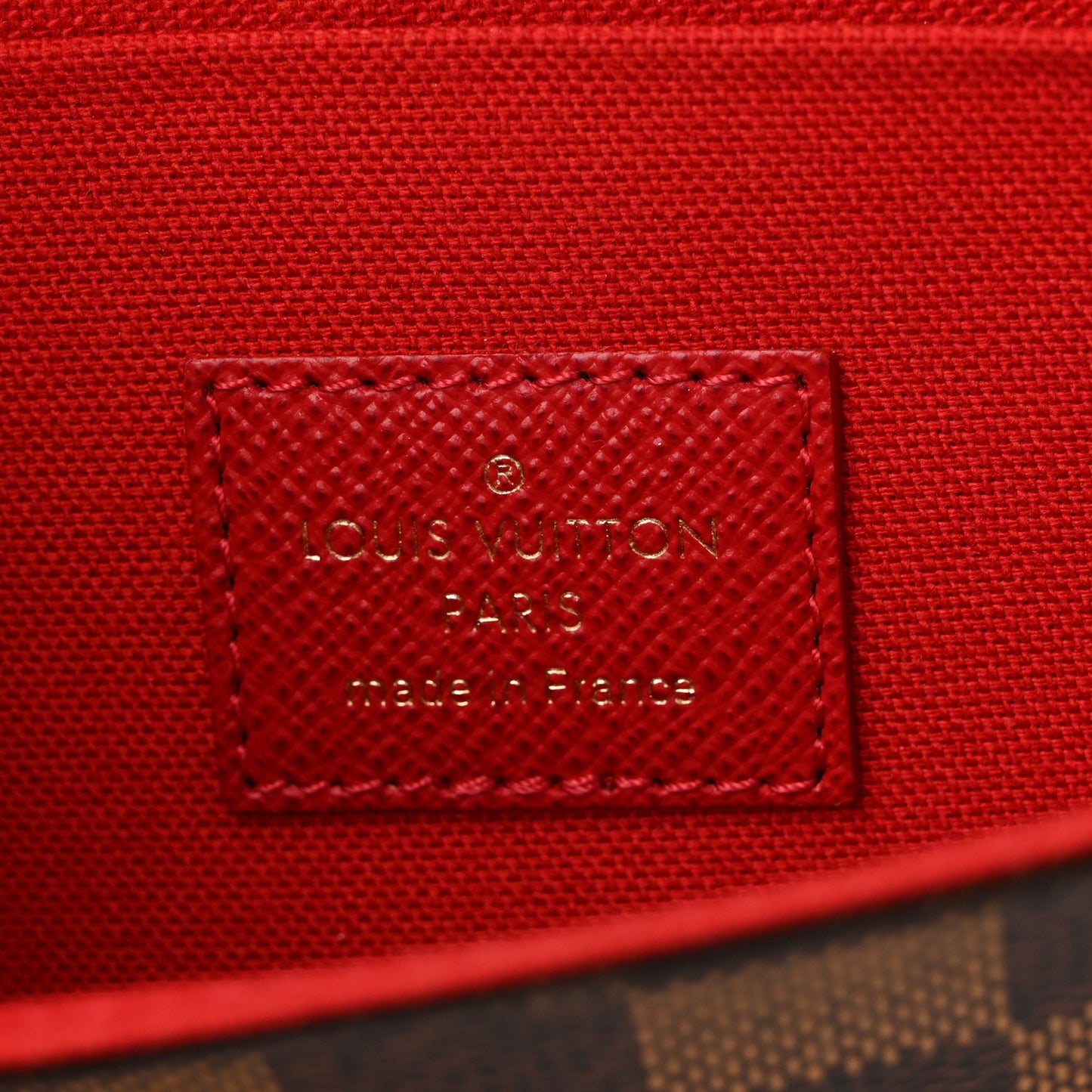Damier Ebene Pochette Felicie Chain Wallet