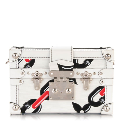 Louis Vuitton Epi Petite Malle White 1 of 7