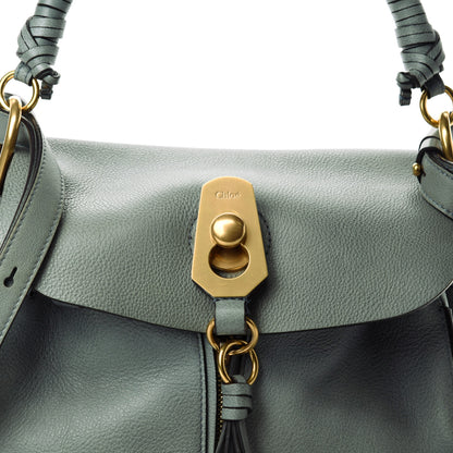 Chloe Calfskin Small Owen Flap Bag Cloudy Blue 22 of 22