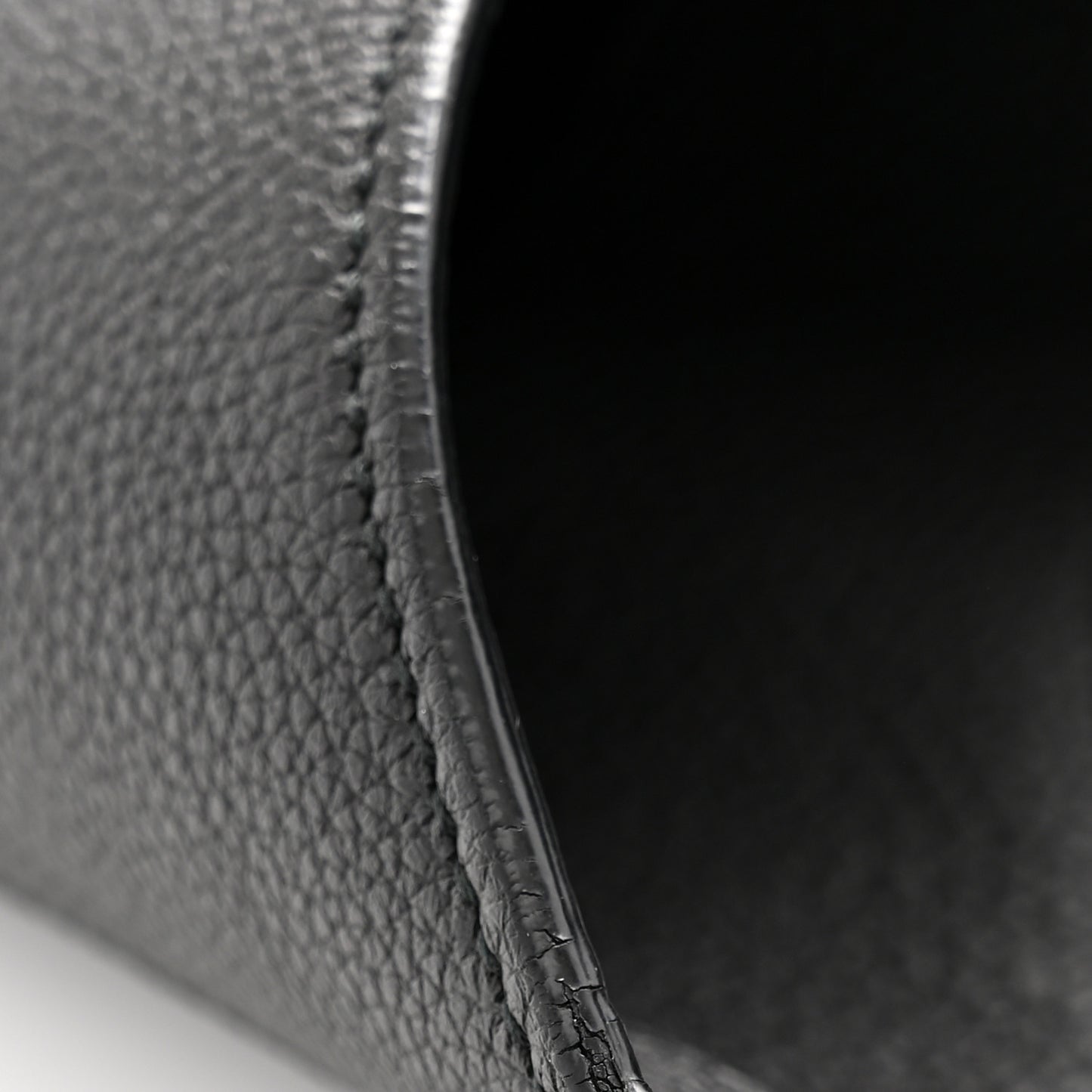 Soft Grained Calfskin Large Jackie Hobo Black