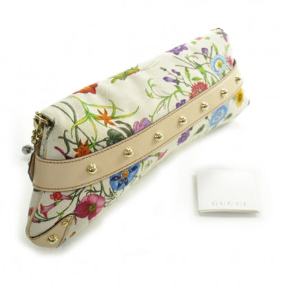 Gucci Flora Floral Horsebit Clutch 3 of 10