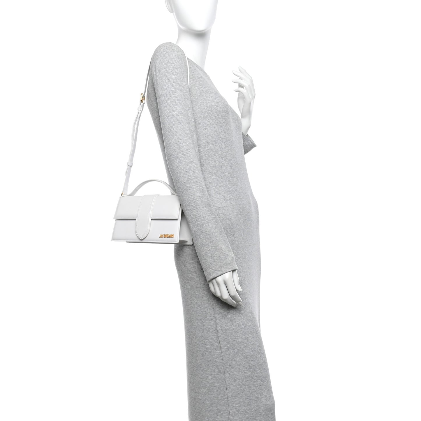 Smooth Calfskin Le Grand Bambino White