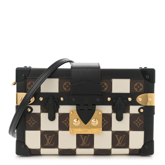 Monogram Tressage Petite Malle Creme