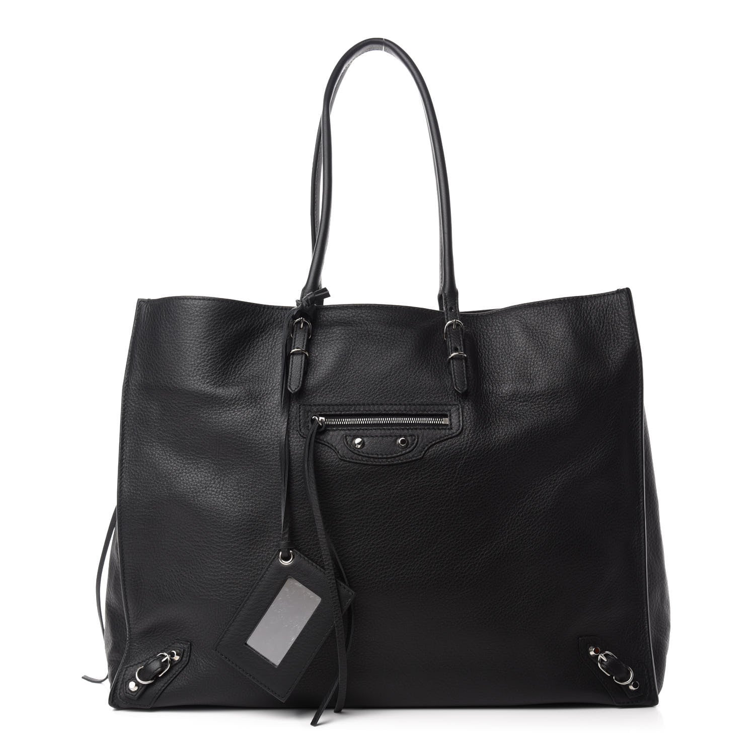 Balenciaga Supple Calfskin Papier A4 Tote Black 1 of 10