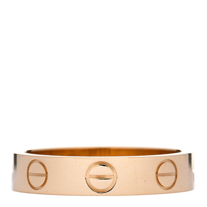 Cartier 18K Yellow Gold 3.5mm LOVE Wedding Band Ring 47 4 1 of 5