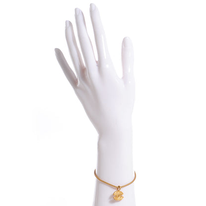 Chanel CC Charm Bracelet Gold 2 of 4